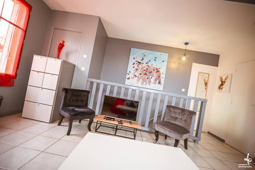 Duplex Centre Ville 6 Personnes Troyes Zewnętrze zdjęcie